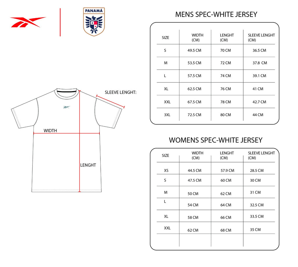 REEBOK PANAMA AWAY JERSEY | MUJER