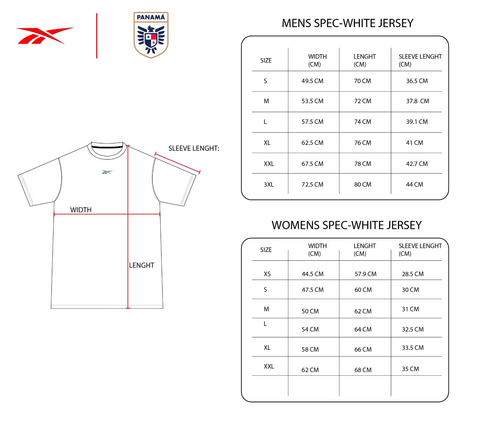 REEBOK PANAMA AWAY JERSEY | HOMBRE